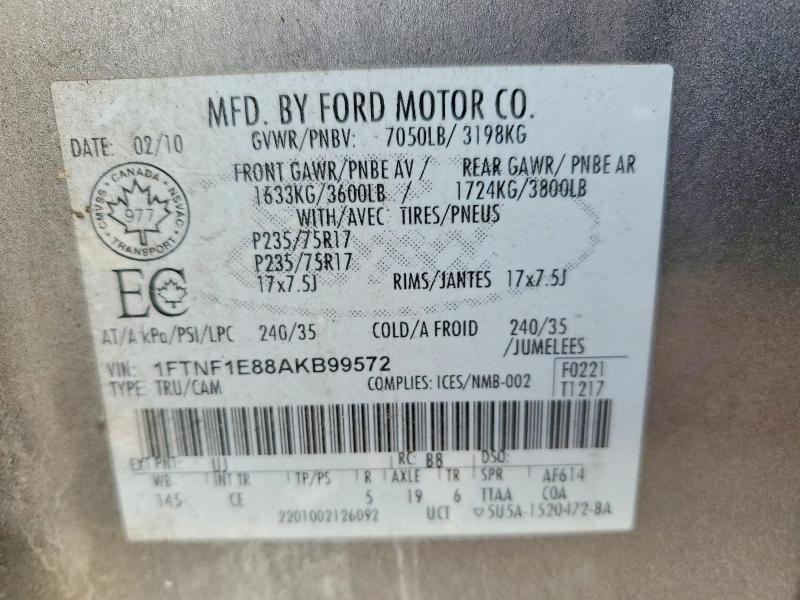 2010 Ford F150