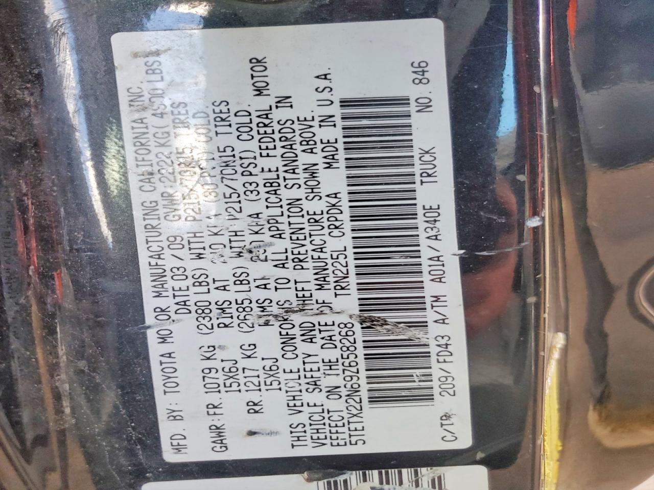 2008 Toyota Tacoma Base