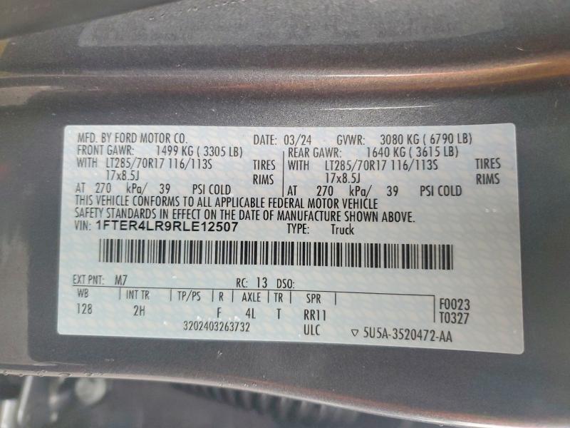 2024 Ford Ranger Raptor