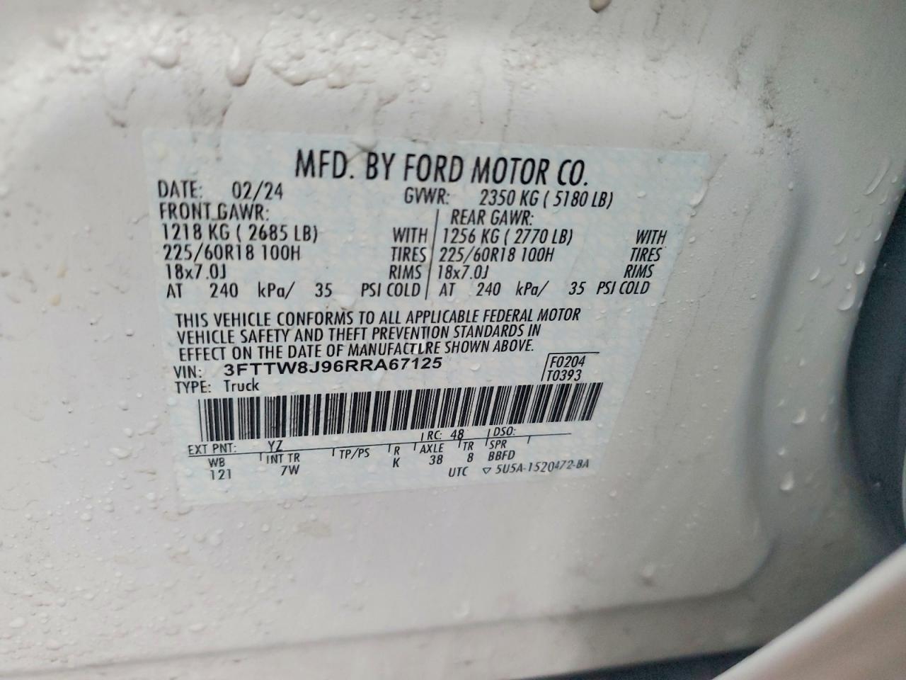 2024 Ford Maverick XLT