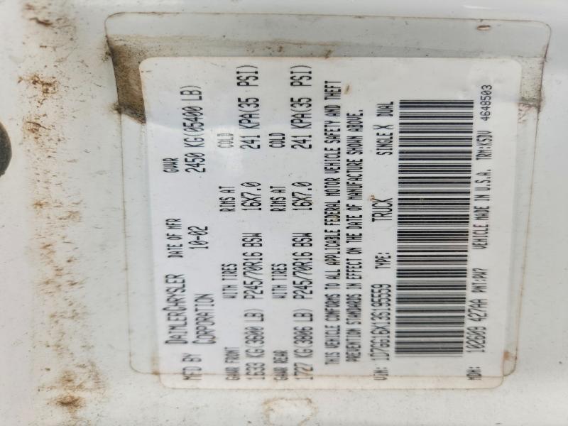 2003 Dodge Dakota sxt Utility / Service Truck