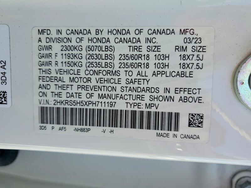 2023 Honda Cr-v Sport