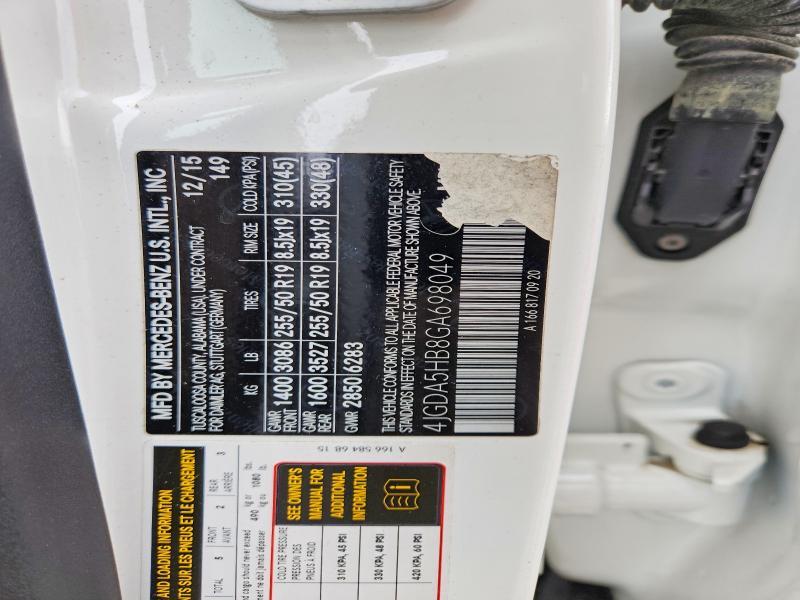 2016 Mercedes-Benz Gle 350 4matic