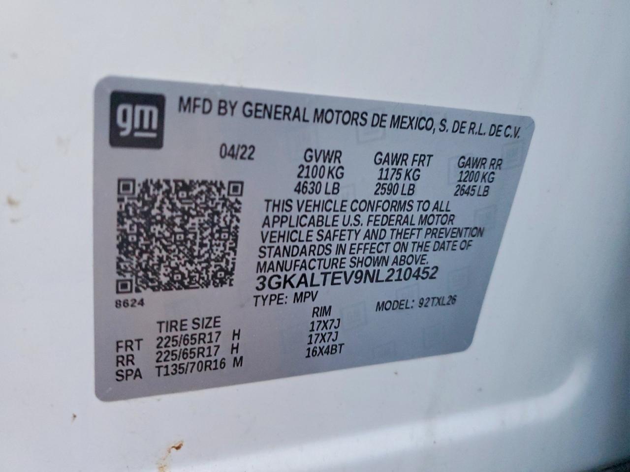 2022 GMC Terrain sle