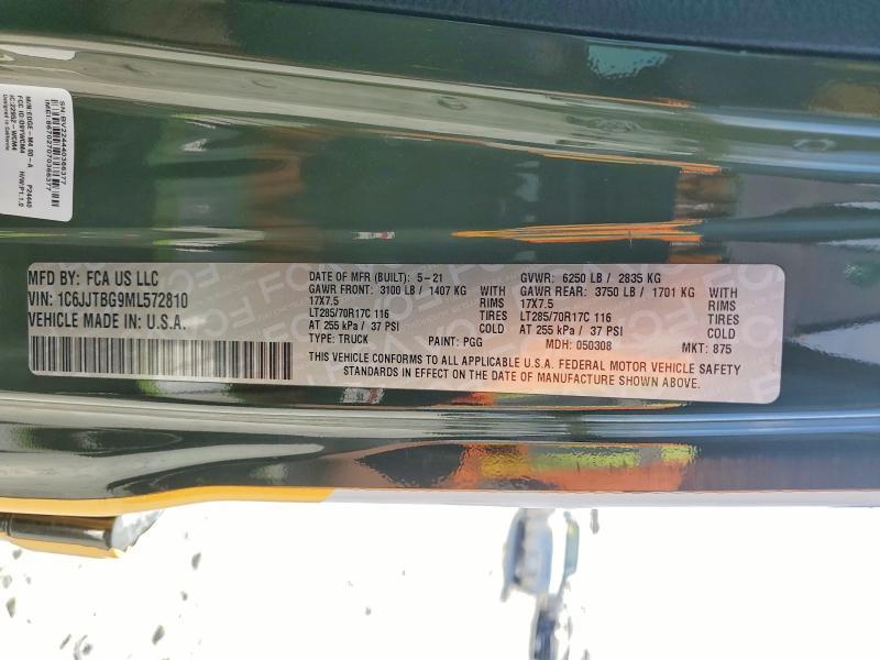 2021 Jeep Gladiator Rubicon