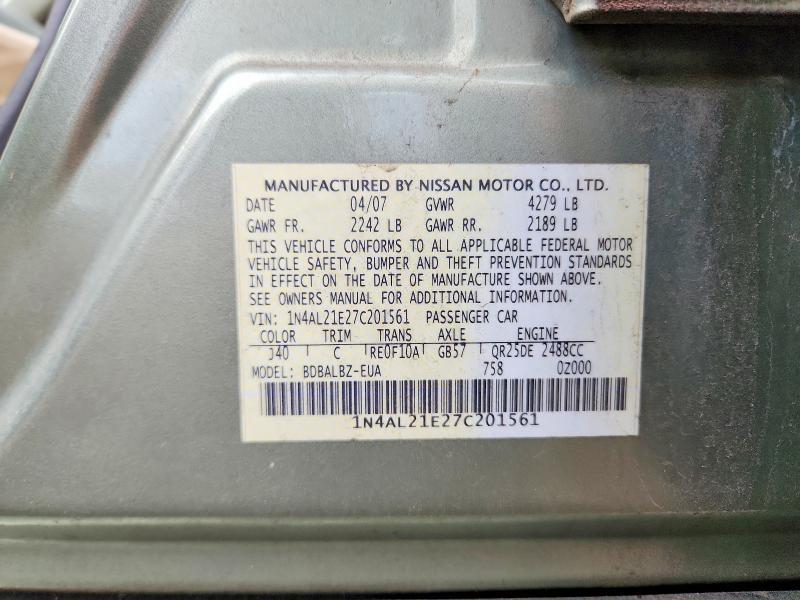 2007 Nissan Altima 2.5