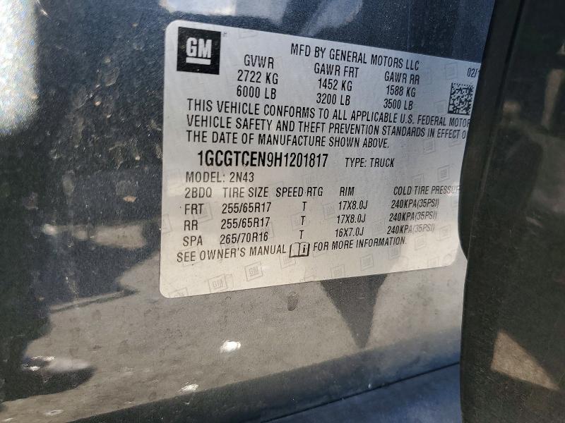 2017 Chevrolet Colorado LT