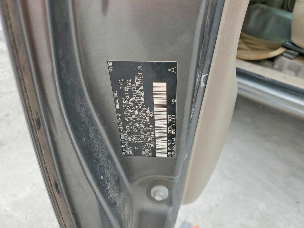 2006 Toyota Tundra Base