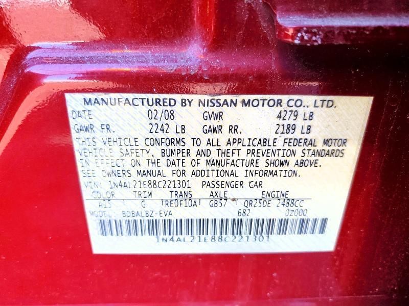 2008 Nissan Altima 2.5