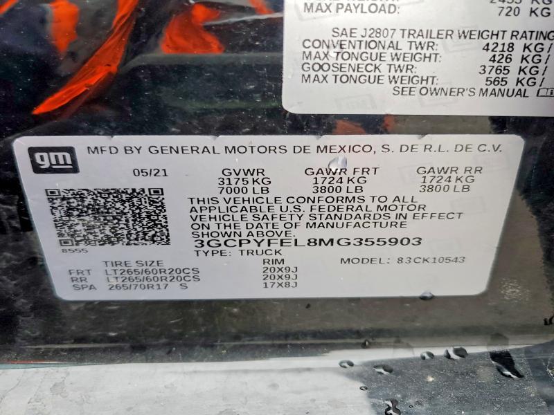 2021 Chevrolet Silverado K1500 LT Trail Boss