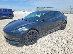 Tesla salvage cars for sale: 2018 Tesla Model 3