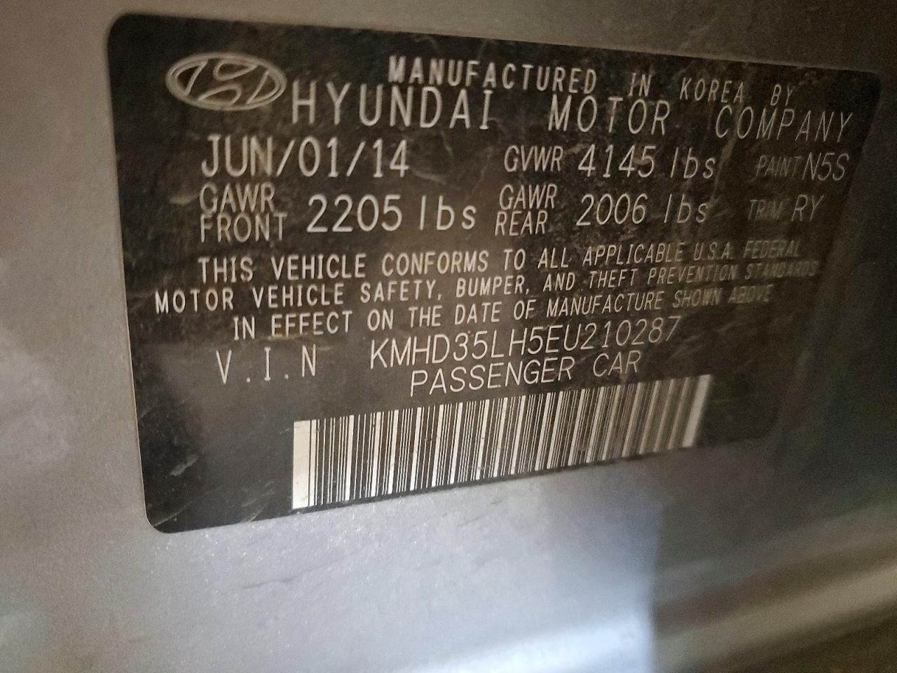 2014 Hyundai Elantra gt Base