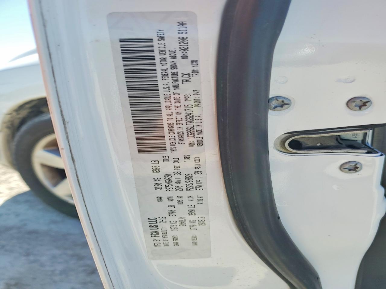 2016 Dodge RAM 1500 SLT