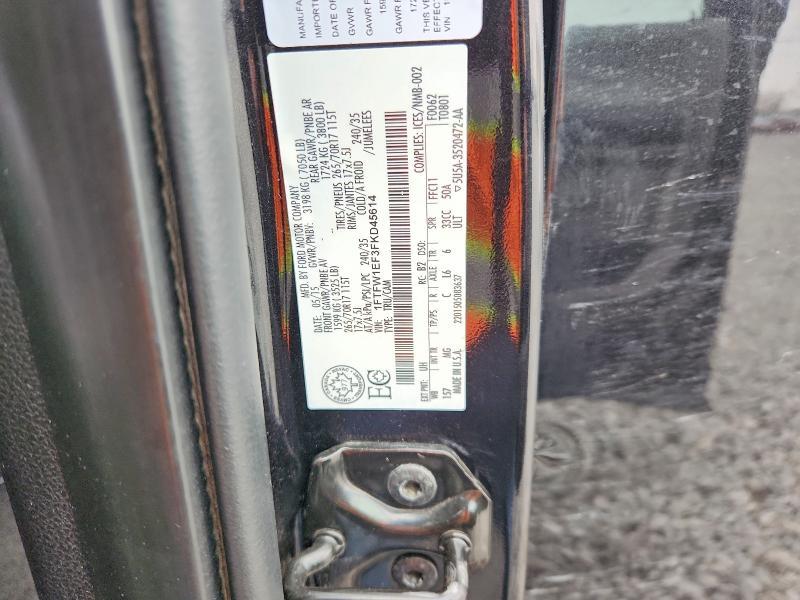 2015 Ford F150 Supercrew