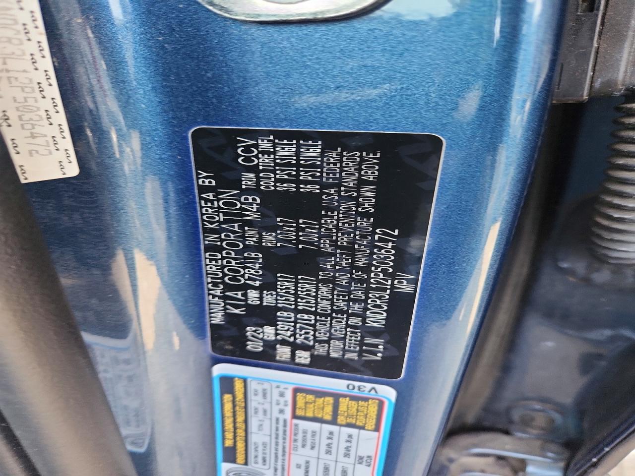 2023 KIA Niro ev Wind