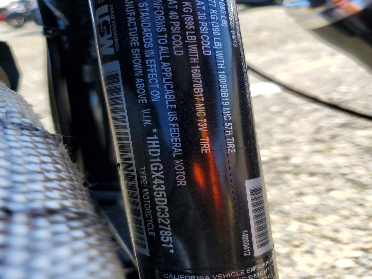 2013 Harley-Davidson Fxdb Dyna Street BOB