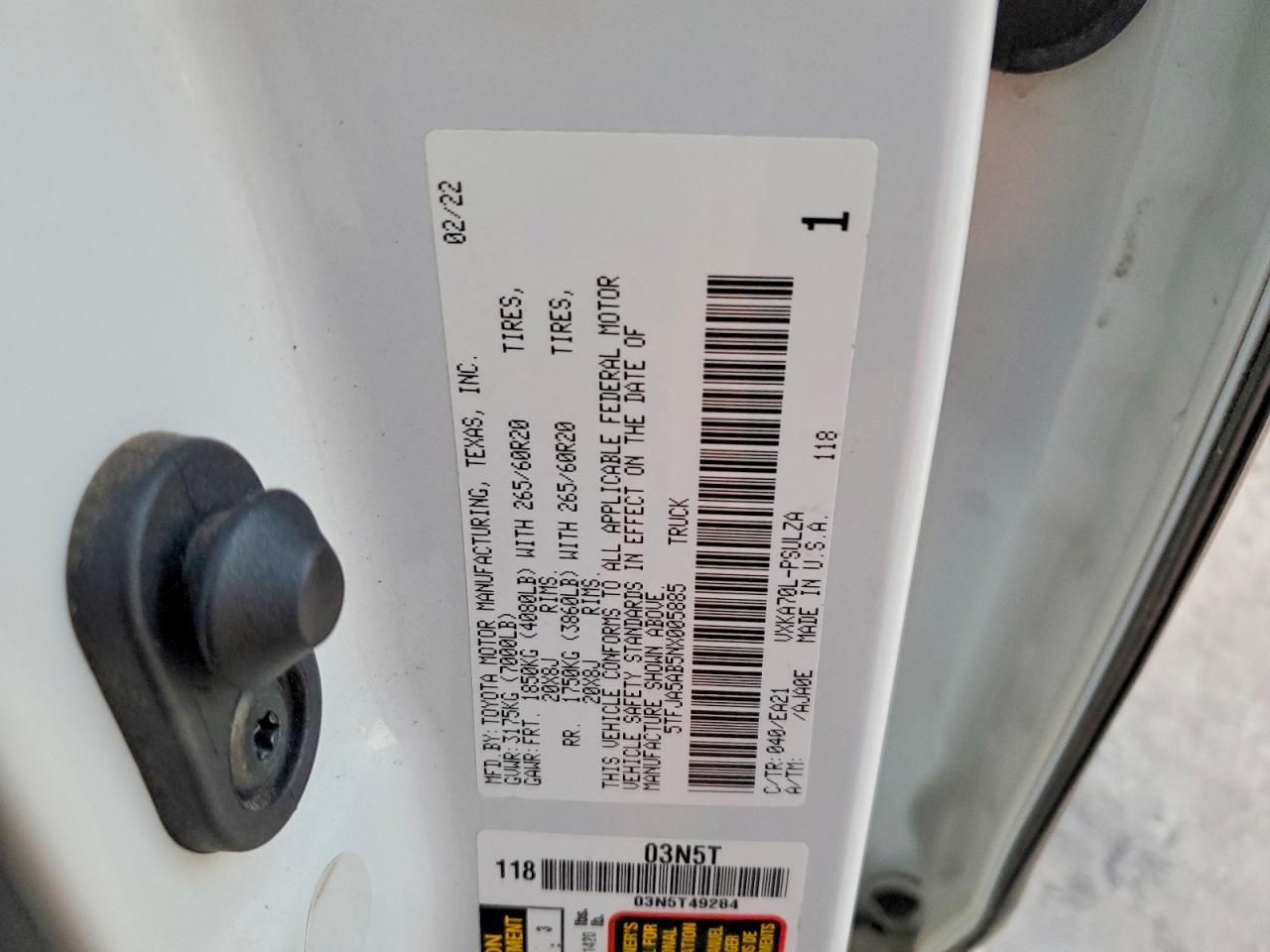2022 Toyota Tundra Limited