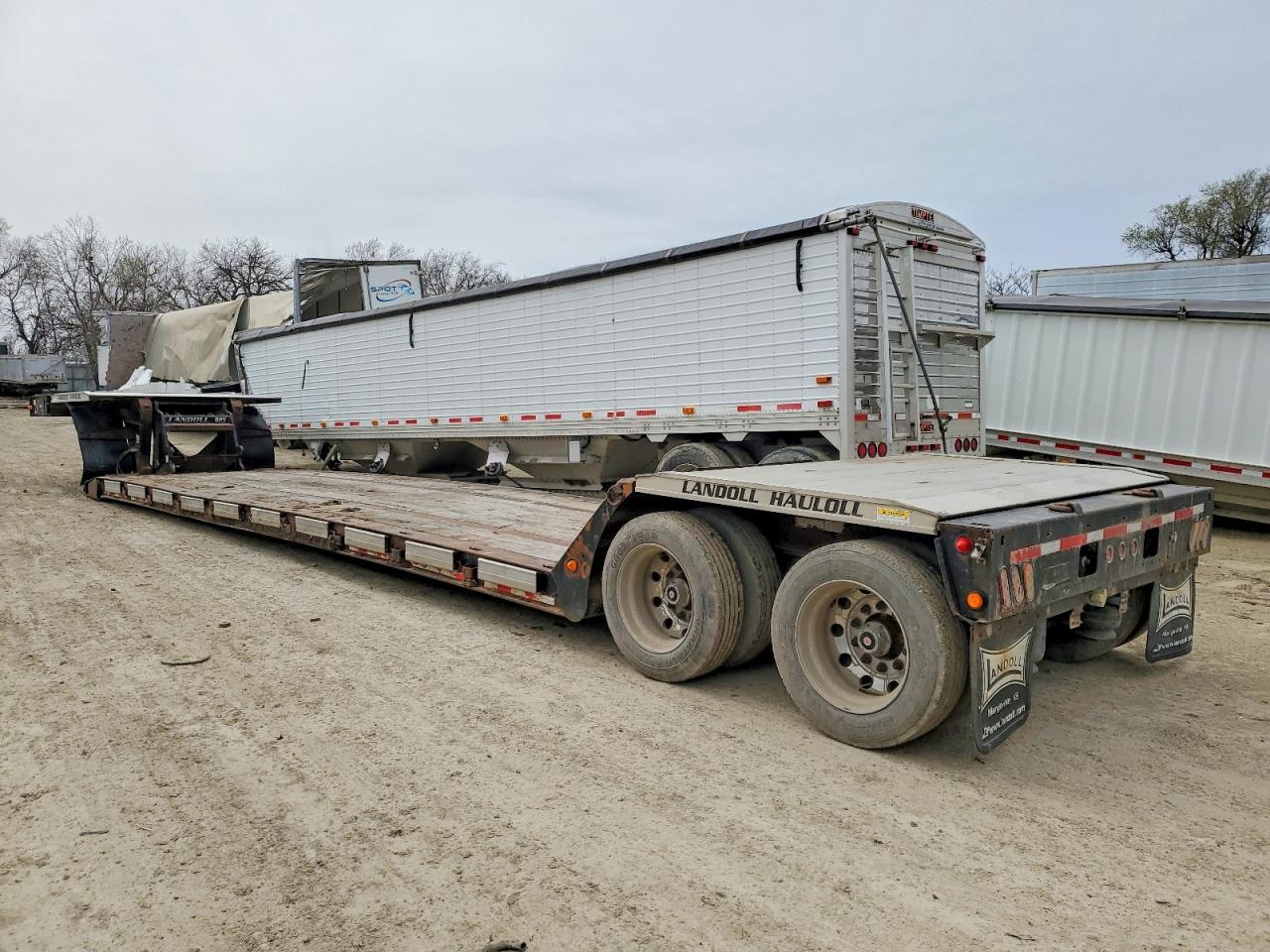 2012 Landoll Lowboy Equipment Trailer