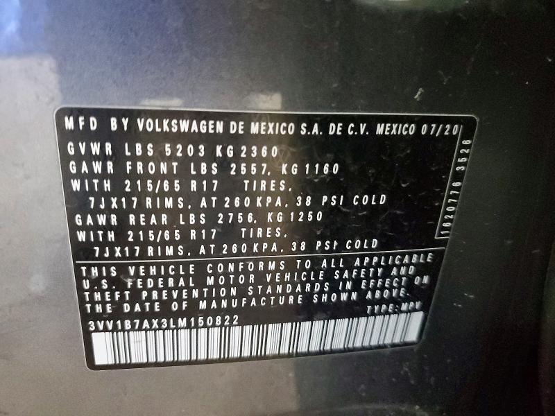 2020 Volkswagen Tiguan s