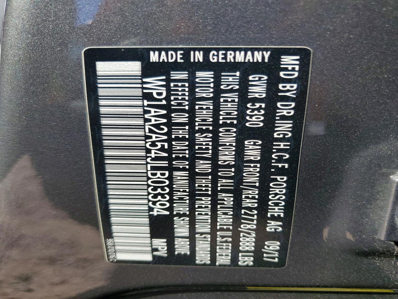2018 Porsche Macan