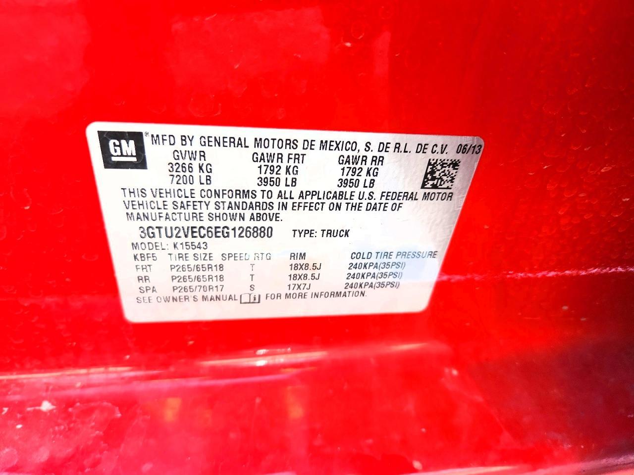 2014 GMC Sierra K1500 SLT