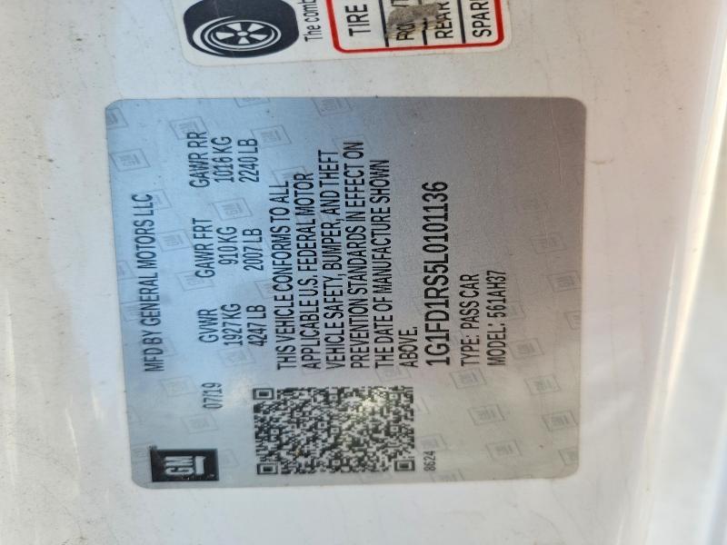 2020 Chevrolet Camaro lt