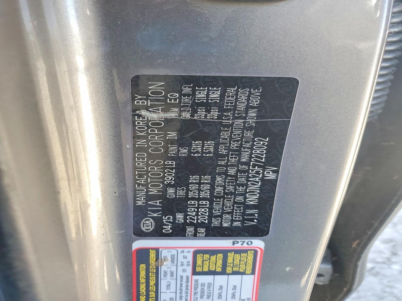 2015 KIA Soul Base