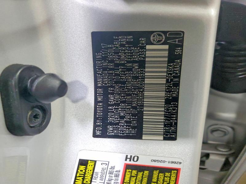 2018 Toyota Corolla se