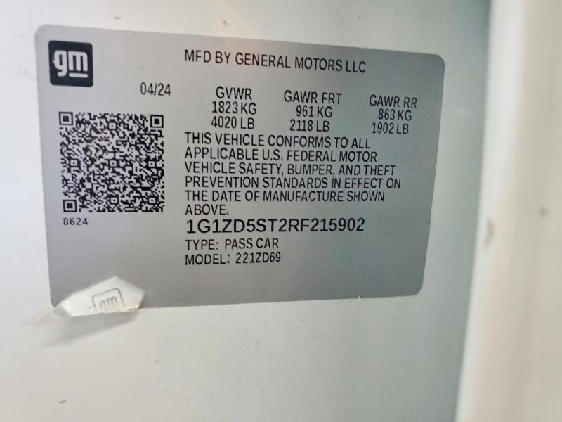 2024 Chevrolet Malibu lt