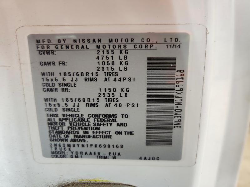 2015 Chevrolet City Express ls