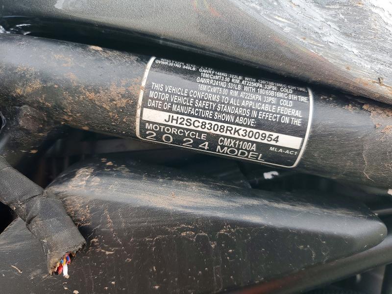 2024 Honda CMX1100 A