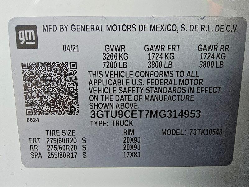 2021 GMC Sierra K1500 Elevation