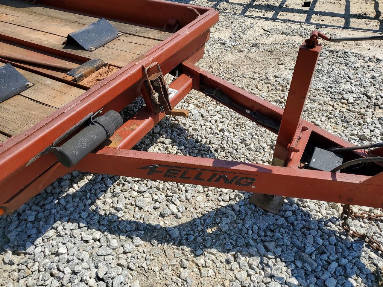 2017 Felling FT-6T-1 Tilt Deck Equipment Trailer