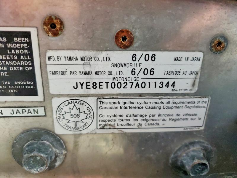 2007 Yamaha RS Venture RST90