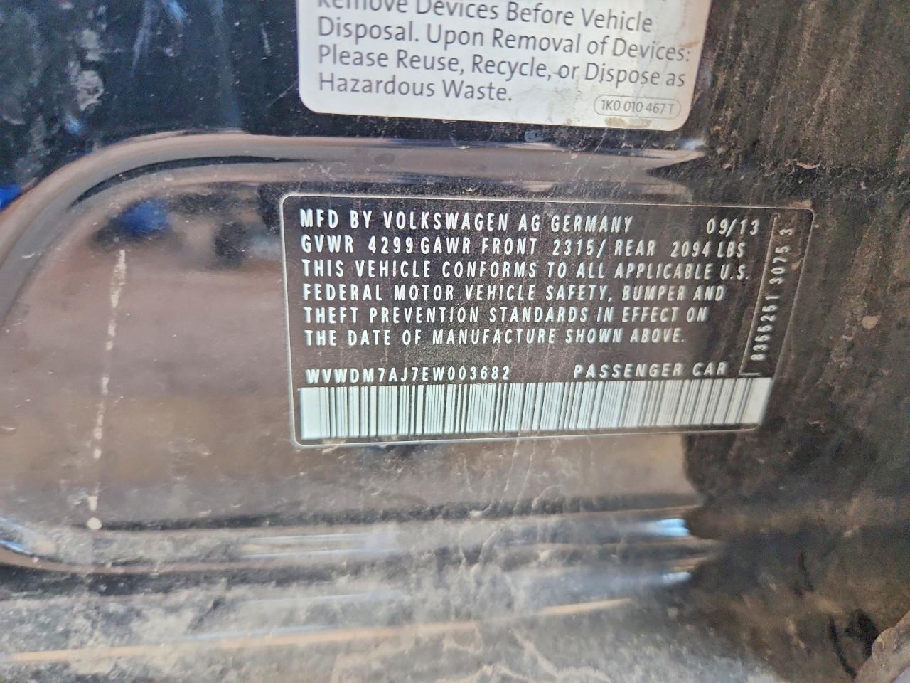 2014 Volkswagen Golf