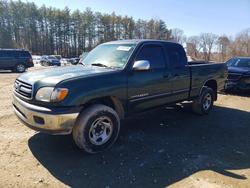 Salvage trucks for sale at North Billerica, MA auction: 2002 Toyota Tundra SR5