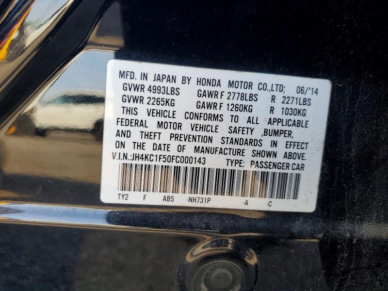 2015 Acura Rlx Tech