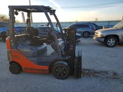 Salvage trucks for sale at Wilmer, TX auction: 2015 Toyota TA 8FGCU20 Forklift