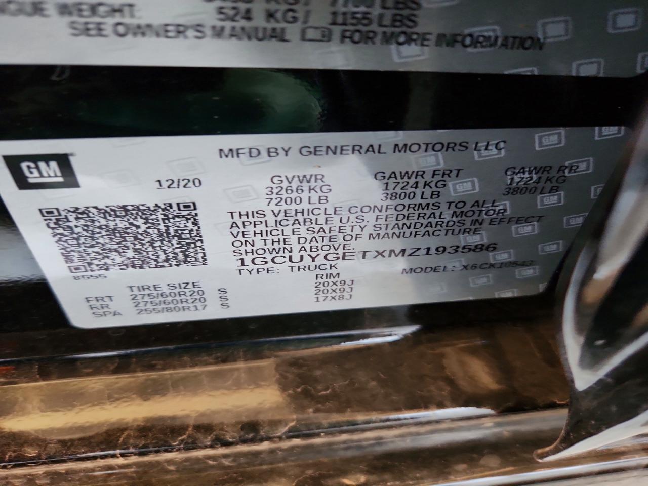 2021 Chevrolet Silverado K1500 LTZ