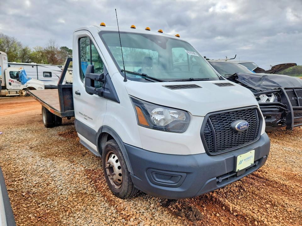 2021 Ford Transit Flatbed Truck
