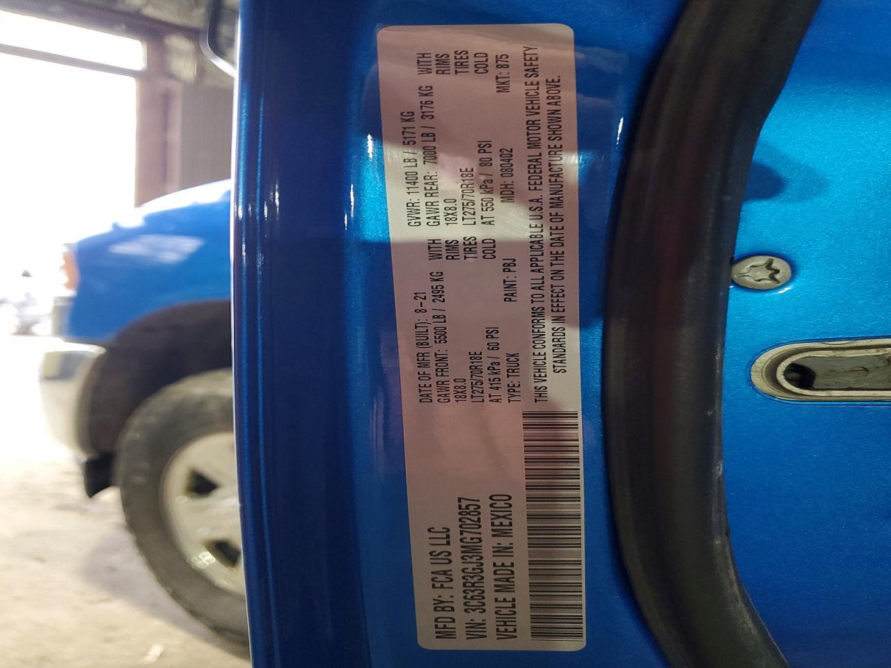 2021 Dodge RAM 3500 Tradesman