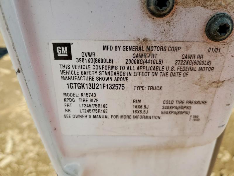 2001 GMC Sierra K1500 Heavy Duty