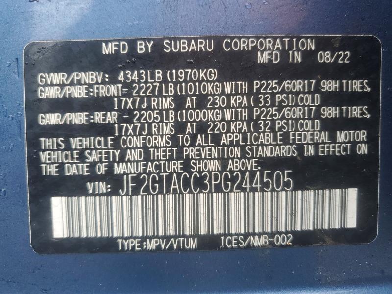 2023 Subaru Crosstrek Premium