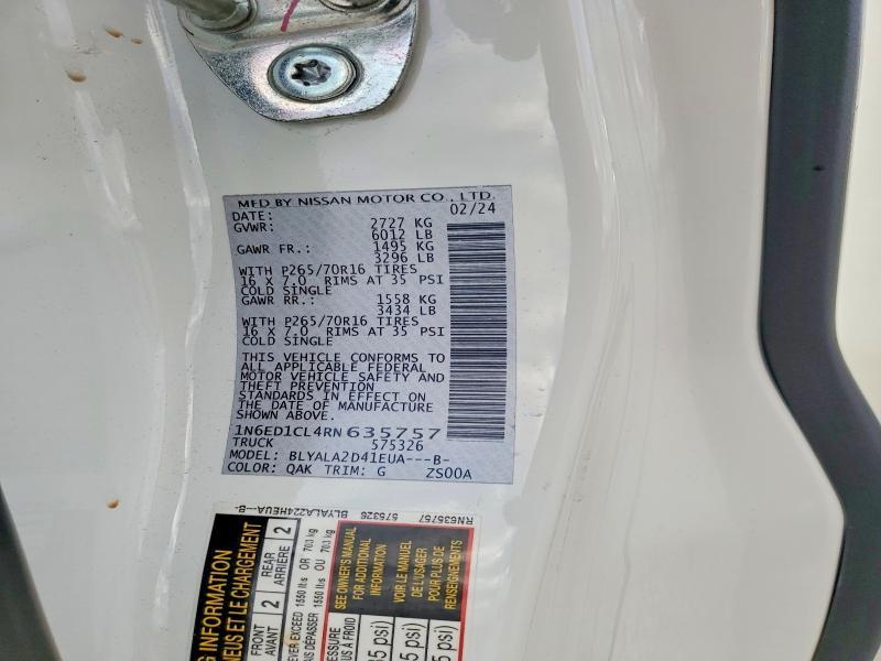 2024 Nissan Frontier s