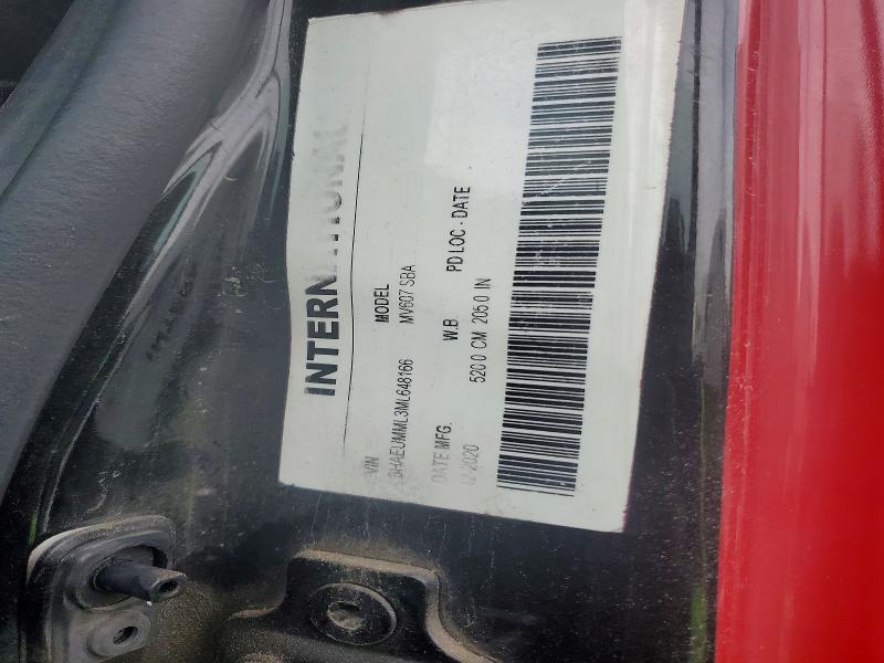 2021 International MV607 Refrigerated BOX Truck