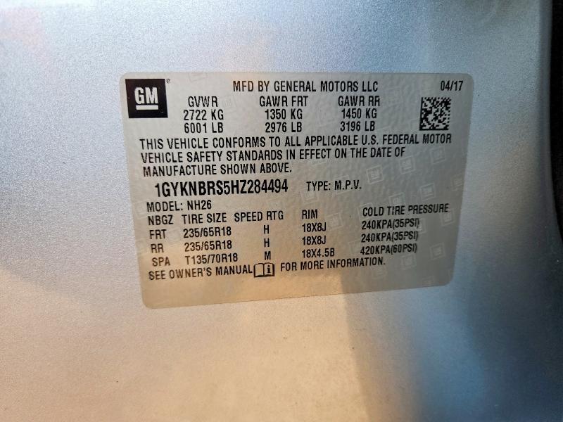 2017 Cadillac XT5 Luxury