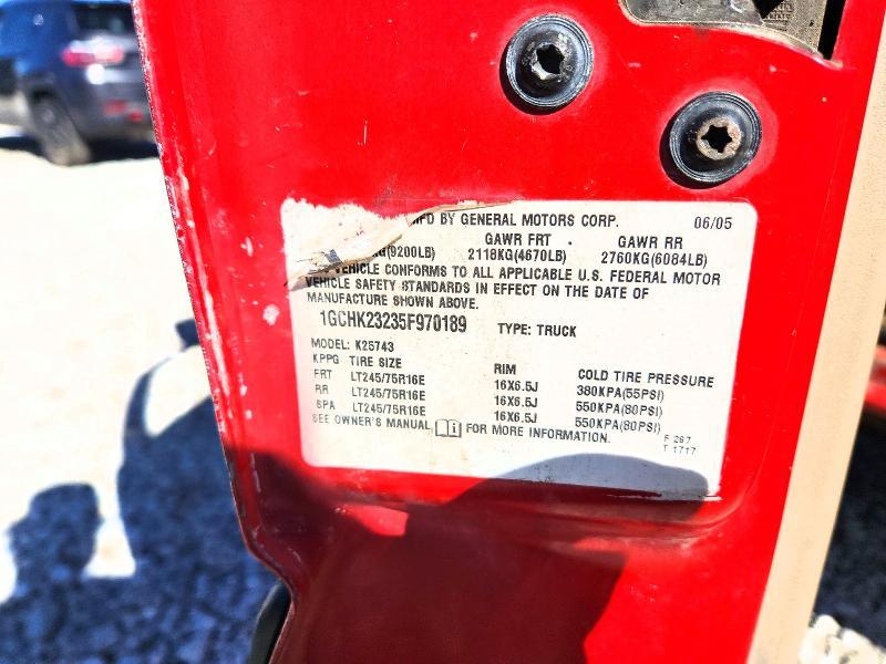 2005 Chevrolet Silverado K2500 Heavy Duty