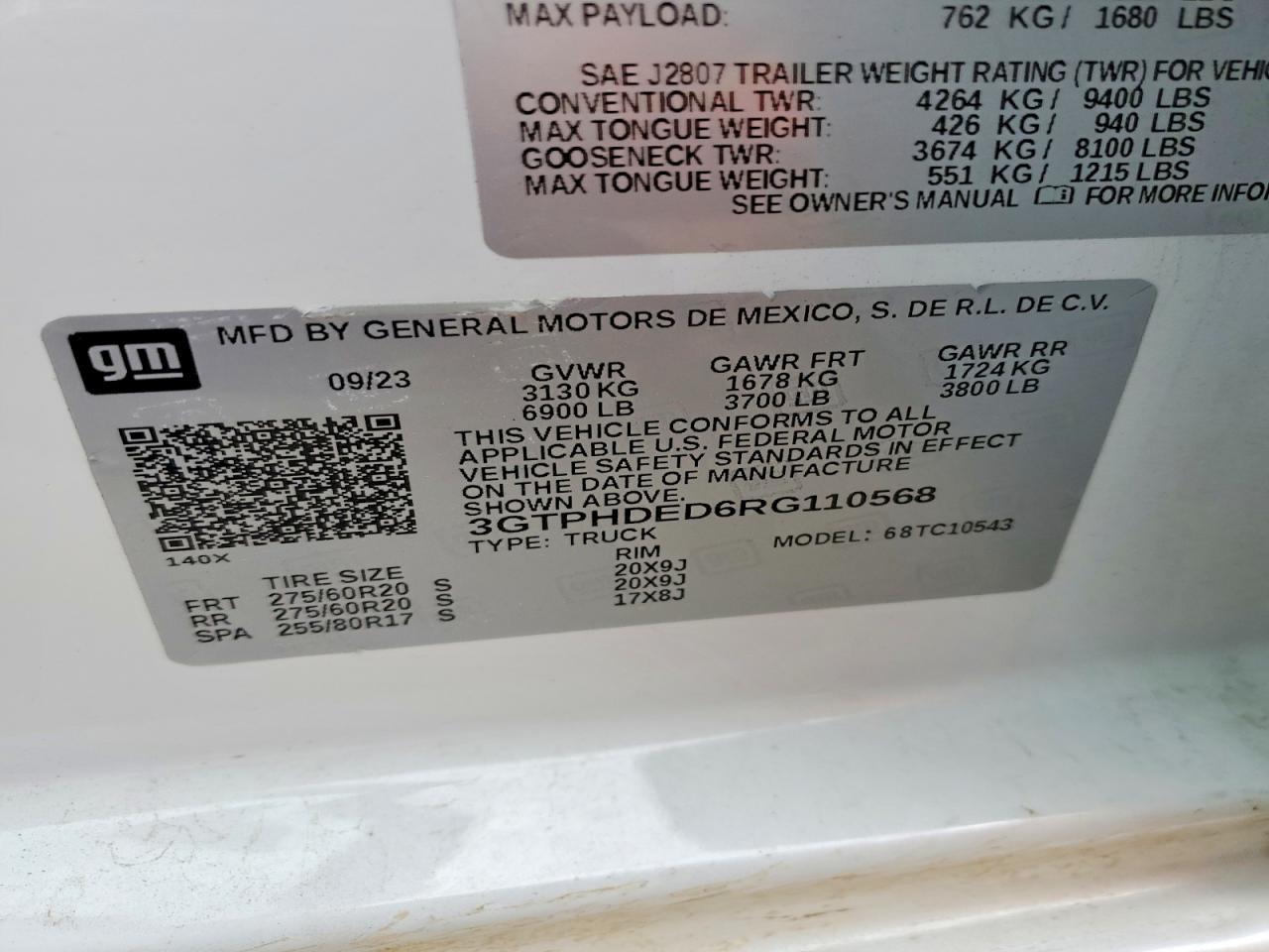 2024 GMC Sierra C1500 SLT