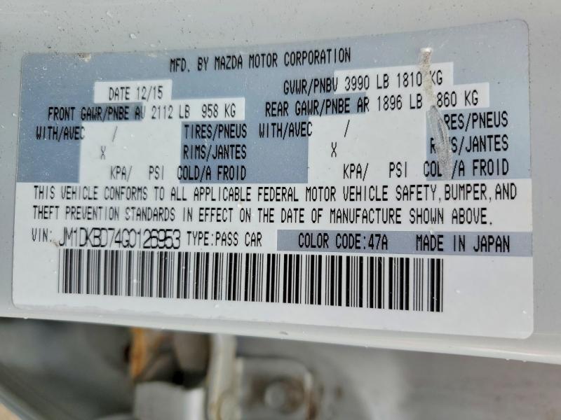 2016 Mazda Cx-3 Grand Touring