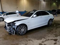 Mercedes-Benz C-class salvage cars for sale: 2020 Mercedes-Benz C 63 amg